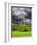 Lightning over Ruins of the Rock of Cashel, Tipperary County, Ireland-Jaynes Gallery-Framed Premium Photographic Print