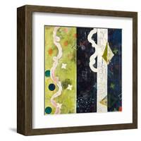 Lightning Sky-Karen Lehrer-Framed Art Print