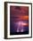 Lightning Storm at Sunset-Jim Zuckerman-Framed Photographic Print