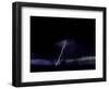 Lightning Storm, Boulder-Michael Brown-Framed Photographic Print