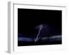 Lightning Storm, Boulder-Michael Brown-Framed Photographic Print