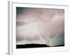 Lightning Storm, Boulder-Michael Brown-Framed Photographic Print
