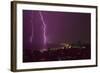 Lightning Storm in Havana Cuba-DLILLC-Framed Photographic Print