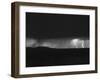 Lightning Storm over Northern New Mexico Plains-Stocktrek Images-Framed Premium Photographic Print