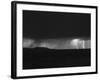 Lightning Storm over Northern New Mexico Plains-Stocktrek Images-Framed Photographic Print