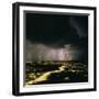 Lightning Storm Over Tucson, Arizona-Keith Kent-Framed Premium Photographic Print