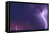 Lightning Storm-null-Framed Stretched Canvas