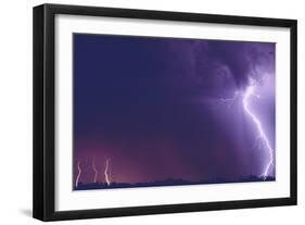 Lightning Storm-null-Framed Photographic Print