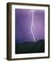 Lightning Strike near Tucson-null-Framed Photographic Print