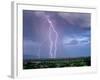 Lightning Strike near Tucson-null-Framed Photographic Print