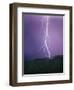 Lightning Strike near Tucson-null-Framed Photographic Print