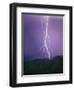 Lightning Strike near Tucson-null-Framed Photographic Print