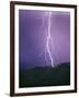 Lightning Strike near Tucson-null-Framed Photographic Print