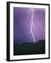 Lightning Strike near Tucson-null-Framed Photographic Print