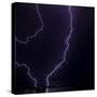 Lightning strike-Stuart Westmorland-Stretched Canvas