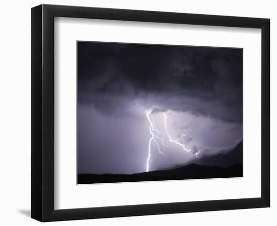 Lightning Strike-Martin Harvey-Framed Photographic Print