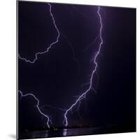 Lightning strike-Stuart Westmorland-Mounted Photographic Print