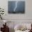 Lightning Strikes in Moscow During a Violent Rain Storm-null-Premium Photographic Print displayed on a wall