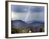 Lightning Strikes in the High Desert North of Phoenix, Ariz.-null-Framed Photographic Print