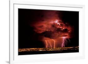 Lightning-Ralph Wetmore-Framed Art Print