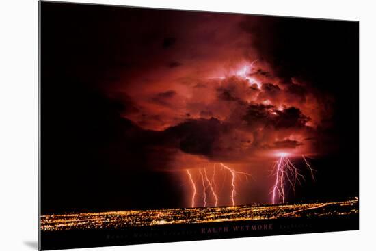 Lightning-Ralph Wetmore-Mounted Art Print