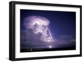 Lightning-Pekka Parviainen-Framed Premium Photographic Print