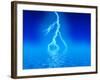 Lightning-PASIEKA-Framed Photographic Print