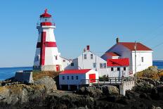 East Quoddy Lighthouse, Campobello Island, New Brunswick, Canada-lightningboldt-Photographic Print