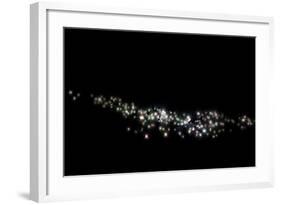 Lights at night in a city of Argentina-null-Framed Photographic Print