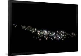 Lights at night in a city of Argentina-null-Framed Photographic Print