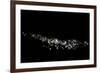 Lights at night in a city of Argentina-null-Framed Photographic Print