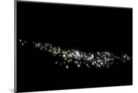 Lights at night in a city of Argentina-null-Mounted Photographic Print