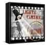 Lights! Camera! Action!-Conrad Knutsen-Framed Stretched Canvas