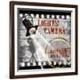 Lights! Camera! Action!-Conrad Knutsen-Framed Art Print