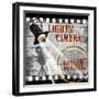 Lights! Camera! Action!-Conrad Knutsen-Framed Art Print