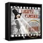 Lights! Camera! Action!-Conrad Knutsen-Framed Stretched Canvas