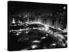 Lights in and around Cenral Park at Night-Vincent Lopez-Stretched Canvas