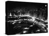 Lights in and around Cenral Park at Night-Vincent Lopez-Stretched Canvas