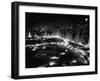 Lights in and around Cenral Park at Night-Vincent Lopez-Framed Photographic Print