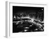 Lights in and around Cenral Park at Night-Vincent Lopez-Framed Photographic Print