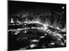 Lights in and around Cenral Park at Night-Vincent Lopez-Mounted Photographic Print