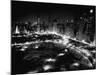 Lights in and around Cenral Park at Night-Vincent Lopez-Mounted Photographic Print