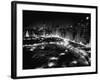 Lights in and around Cenral Park at Night-Vincent Lopez-Framed Photographic Print