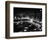 Lights in and around Cenral Park at Night-Vincent Lopez-Framed Photographic Print