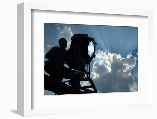 Lights in Shooting-Luvin Yash-Framed Photographic Print