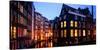 Lights of Amsterdam, The Netherlands, Europe-Karen Deakin-Stretched Canvas