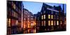 Lights of Amsterdam, The Netherlands, Europe-Karen Deakin-Mounted Photographic Print