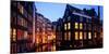Lights of Amsterdam, The Netherlands, Europe-Karen Deakin-Mounted Photographic Print