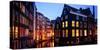 Lights of Amsterdam, The Netherlands, Europe-Karen Deakin-Stretched Canvas