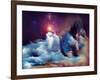 Lights Of Dream-agsandrew-Framed Art Print